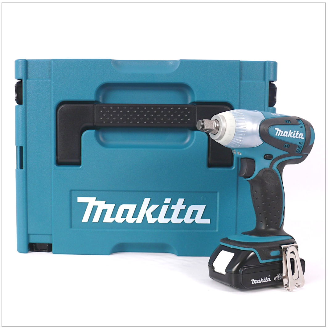 Makita DTW 251 Y1J Akku Schlagschrauber 18V 230Nm im MAKPAC mit 1,5 Ah Akku - ohne Lader - Toolbrothers