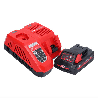 Clé à chocs sans fil Milwaukee M18 CBLID-301C 18 V 180 Nm 1/4" brushless + 1x batterie 3,0 Ah + chargeur + coffret