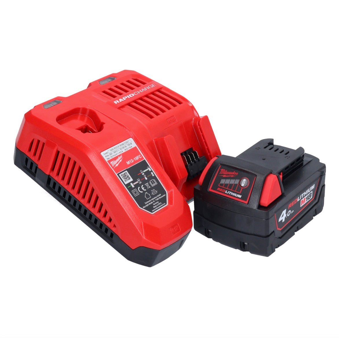 Milwaukee M18 CBLID-401C Akku Schlagschrauber 18 V 180 Nm 1/4" Brushless + 1x Akku 4,0 Ah + Ladegerät + Koffer