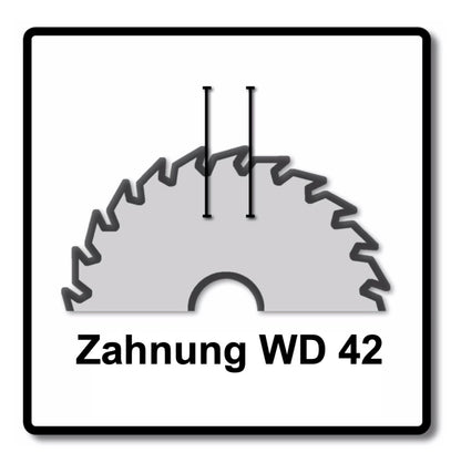 Festool Kreissägeblatt Wood Fine Cut HW 168 x 1,8 x 20 WD42 ( 205765 ) für TS 60 K, CSC-SYS 50 - Toolbrothers