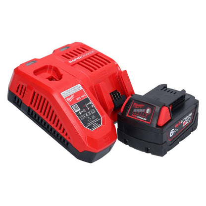 Milwaukee M18 CBLID-601C Akku Schlagschrauber 18 V 180 Nm 1/4" Brushless + 1x Akku 6,0 Ah + Ladegerät + Koffer