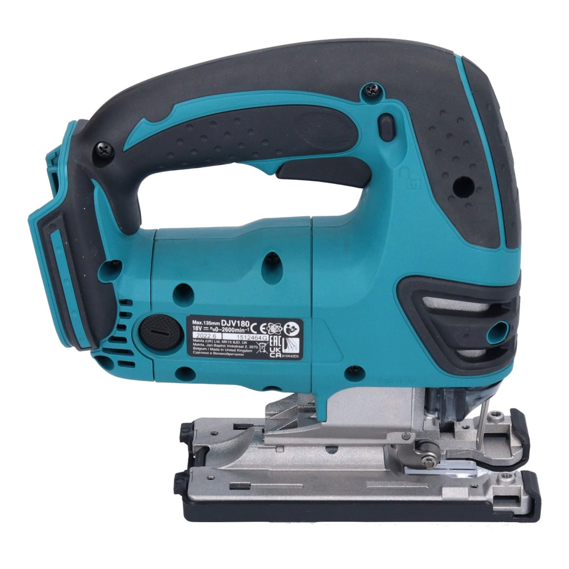 Makita DJV 180 Z Akku Stichsäge 18 V + 5 tlg. Stichsägeblatt Set - ohne Akku, ohne Ladegerät