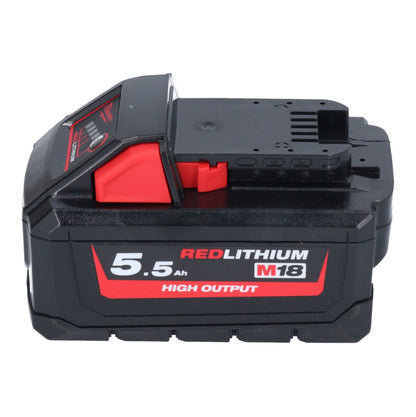 Milwaukee M18 NRG-553 Akku Starter Set High Output 18 V + 3x Akku 5,5 Ah ( 3x 4932464712 ) + M12-18 FC Ladegerät ( 4932451079 )