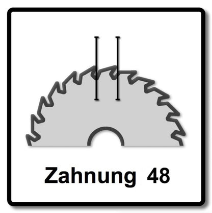 Festool Feinzahn-Sägeblatt W48 2 Stk. ( 2x 491050 ) 216 x 2,3 x 30 für SYMMETRIC SYM 70 - Toolbrothers