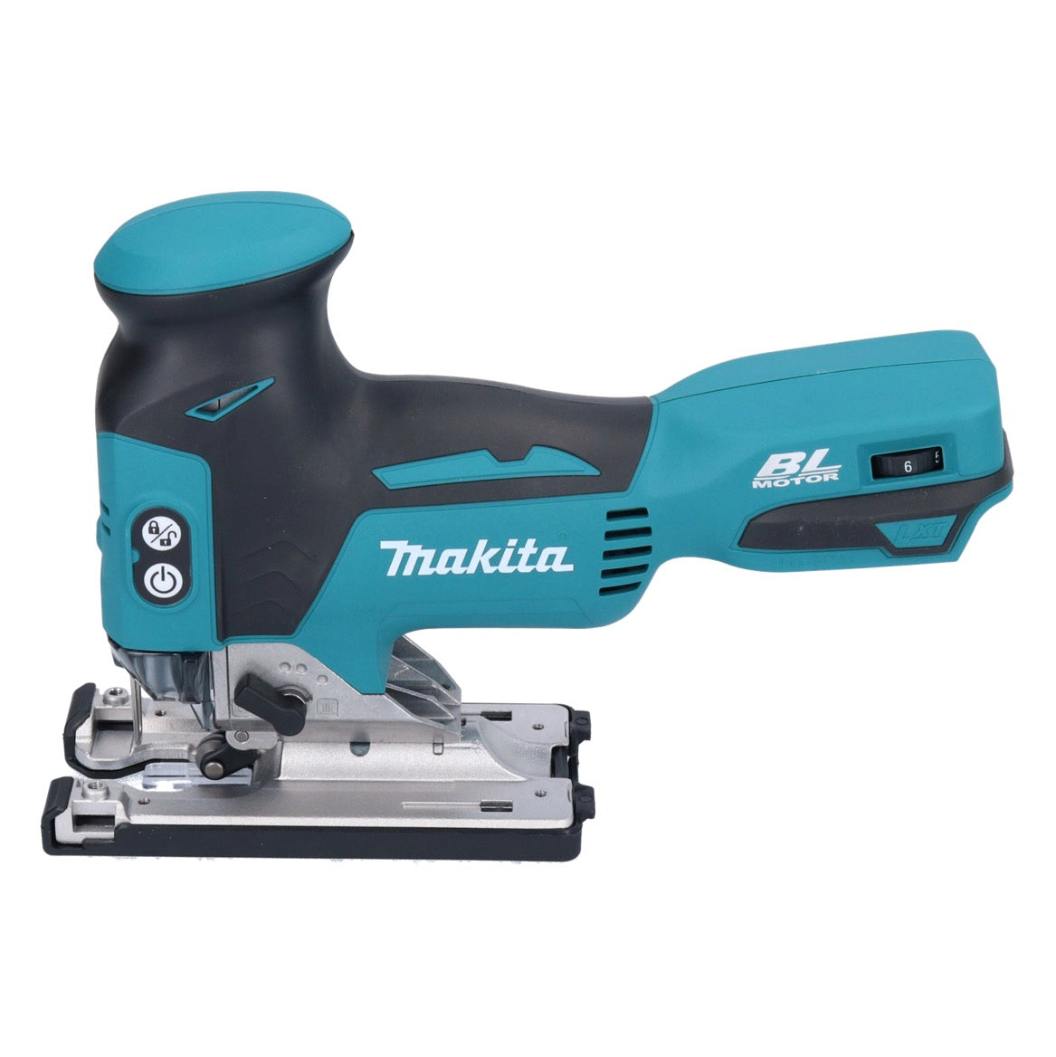 Makita DJV 181 RT1J Akku Stichsäge 18 V Brushless + 1x Akku 5,0 Ah + Ladegerät + 5 tlg. Stichsägeblatt Set + Makpac