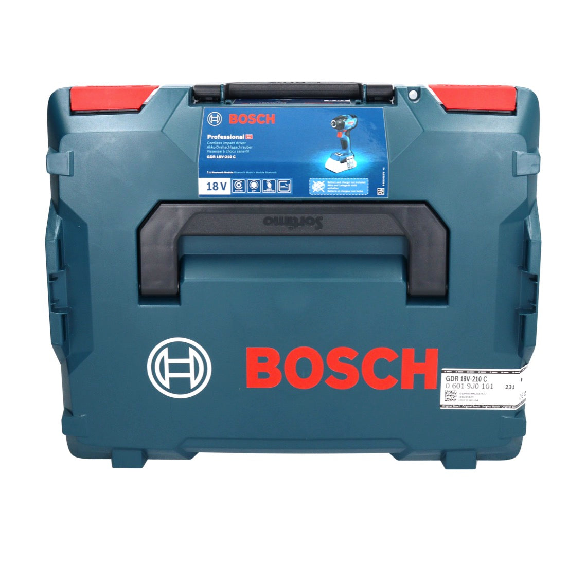 Bosch GDR 18V-210 C Professional Akku Drehschlagschrauber 18 V 210 Nm 1/4" ( 06019J0101 ) + L-BOXX - ohne Akku, ohne Ladegerät - Toolbrothers