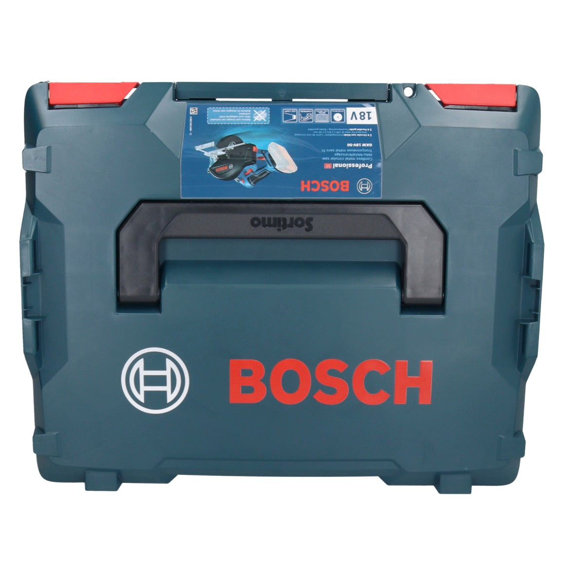 Bosch GKM 18V-50 Professional Akku Metall Handkreissäge 18 V 136 mm ( 06016B8001 ) Brushless + L-Boxx - ohne Akku, ohne Ladegerät - Toolbrothers