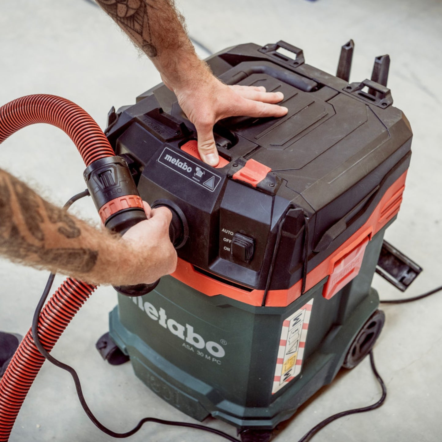 Metabo ASA 30 M PC Nass und Trockensauger 1200 Watt 36 l 225 hPa ( 602087000 )