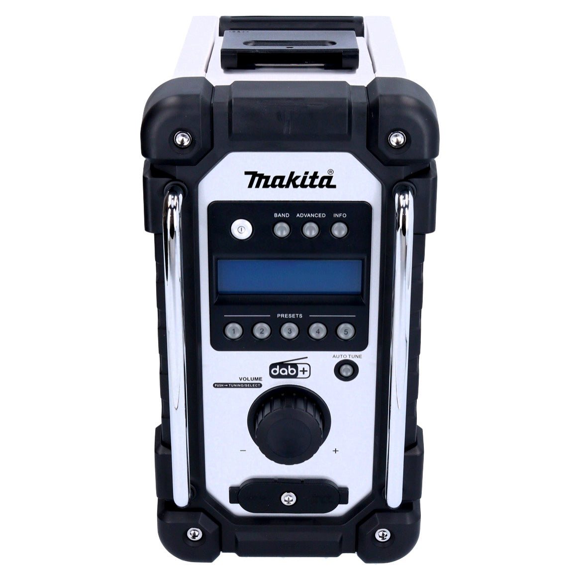 Makita DMR 110 NW Akku Baustellenradio 12 V - 18 V IP64 DAB+ Solo - ohne Akku, ohne Ladegerät - Toolbrothers