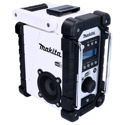 Makita DMR 110 NW Akku Baustellenradio 12 V - 18 V IP64 DAB+ Solo - ohne Akku, ohne Ladegerät - Toolbrothers