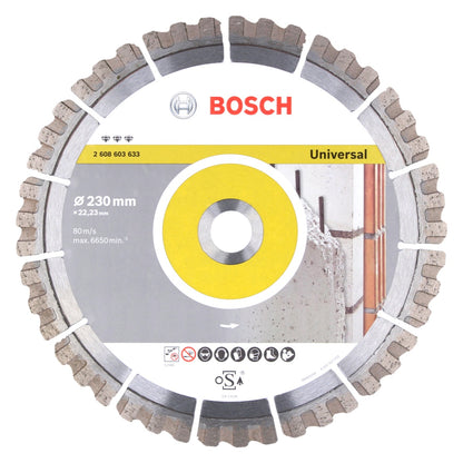 Bosch Diamant Trennscheibe Best for Universal 230 x 22,23 mm ( 2608603633 ) - Toolbrothers