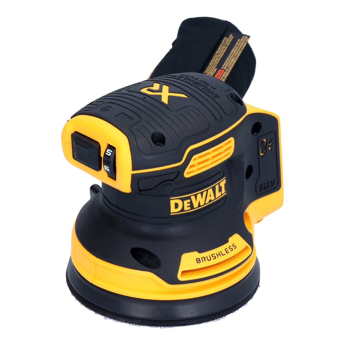 DeWalt DCW 210 N Akku Exzenterschleifer 18 V 125 mm Brushless Solo - ohne Akku, ohne Ladegerät - Toolbrothers