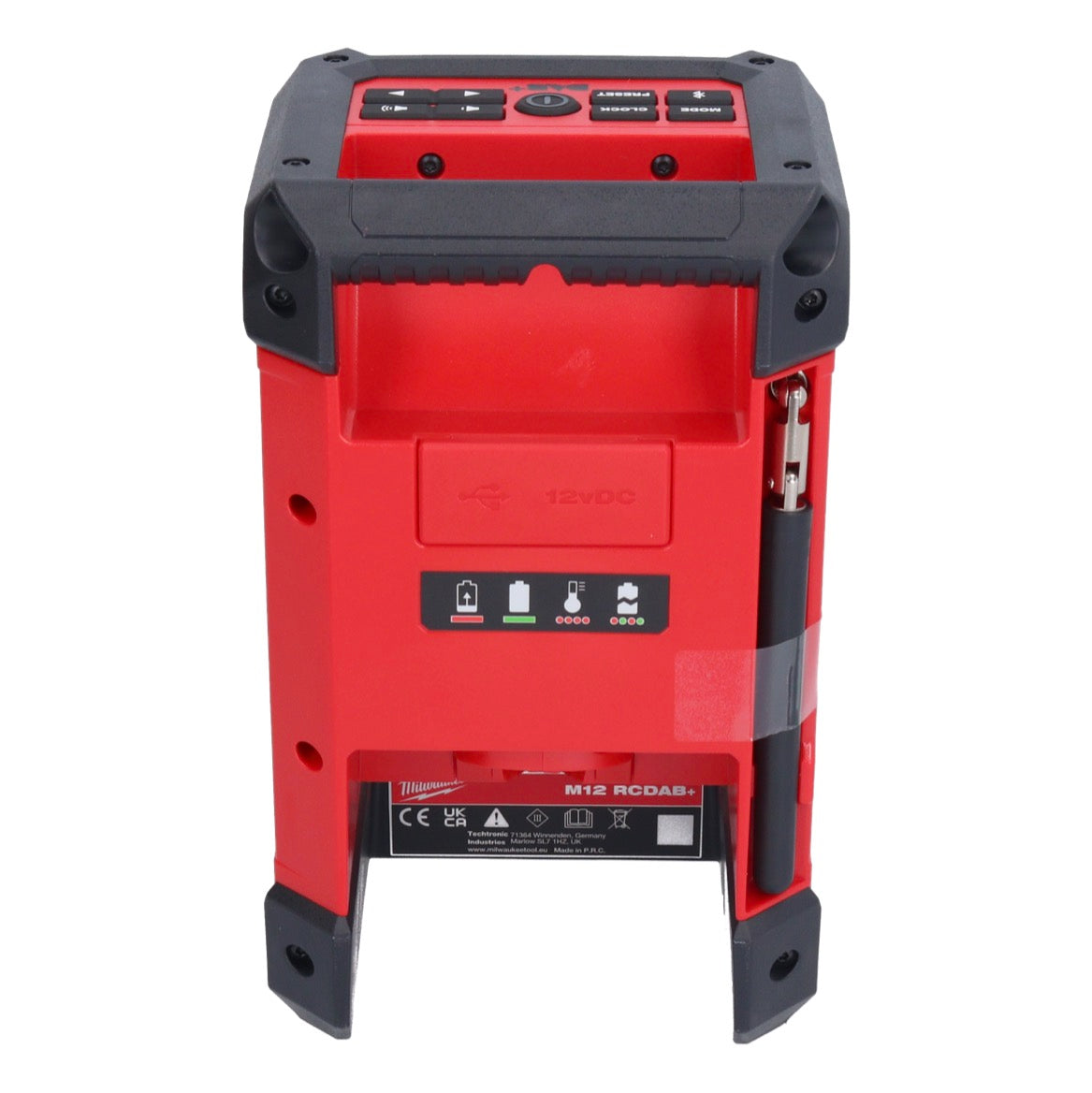 Milwaukee M12 RCDAB+-301 Akku Radio DAB+ 12 V + 1x Akku 3,0 Ah - ohne Ladegerät