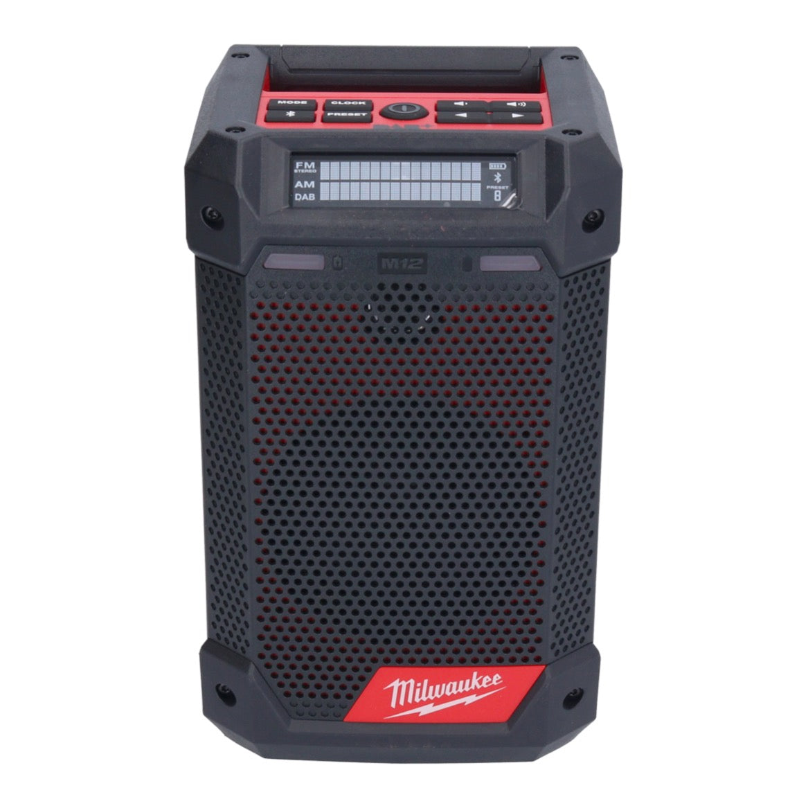 Milwaukee M12 RCDAB+-402 Akku Radio DAB+ 12 V + 2x Akku 4,0 Ah + Ladegerät