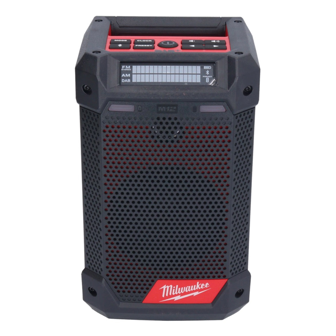 Milwaukee M12 RCDAB+-601 Akku Radio DAB+ 12 V + 1x Akku 6,0 Ah + Ladegerät