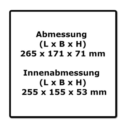 Festool T-LOC SYS MINI 1 TL TRA MINI Systainer 3 Stk. ( 3x 203813 ) Kleinteile Koffer transparenter Deckel koppelbar mit SYS-MINI 1 und 3 TL - Toolbrothers