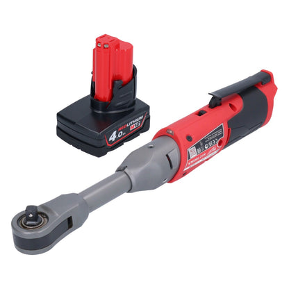 Milwaukee M12 FIR38LR-401 Akku Ratsche lang 12 V 75 Nm 3/8" + 1x Akku 4,0 Ah - ohne Ladegerät