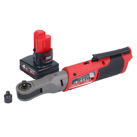 Milwaukee M12 FIR38-401 carraca a batería 12 V 75 Nm 3/8" 1/4" + 1x batería 4,0 Ah - sin cargador