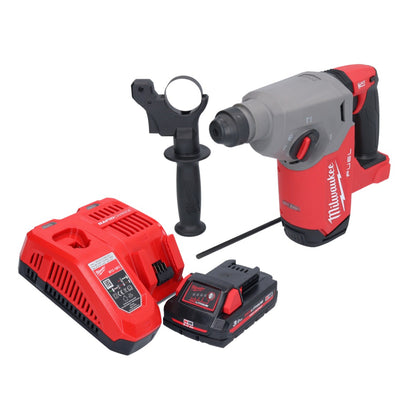 Marteau perforateur à batterie Milwaukee M18 FH-301 18 V 2,5 J SDS plus brushless + 1x batterie 3,0 Ah + chargeur