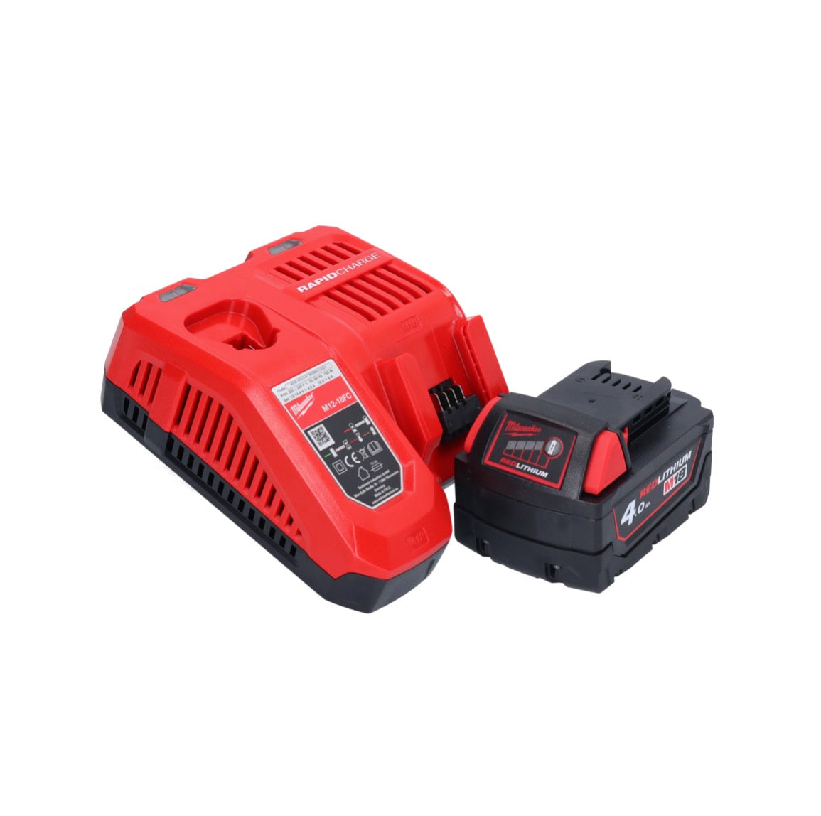 Marteau perforateur à batterie Milwaukee M18 FH-401 18 V 2,5 J SDS plus brushless + 1x batterie 4,0 Ah + chargeur