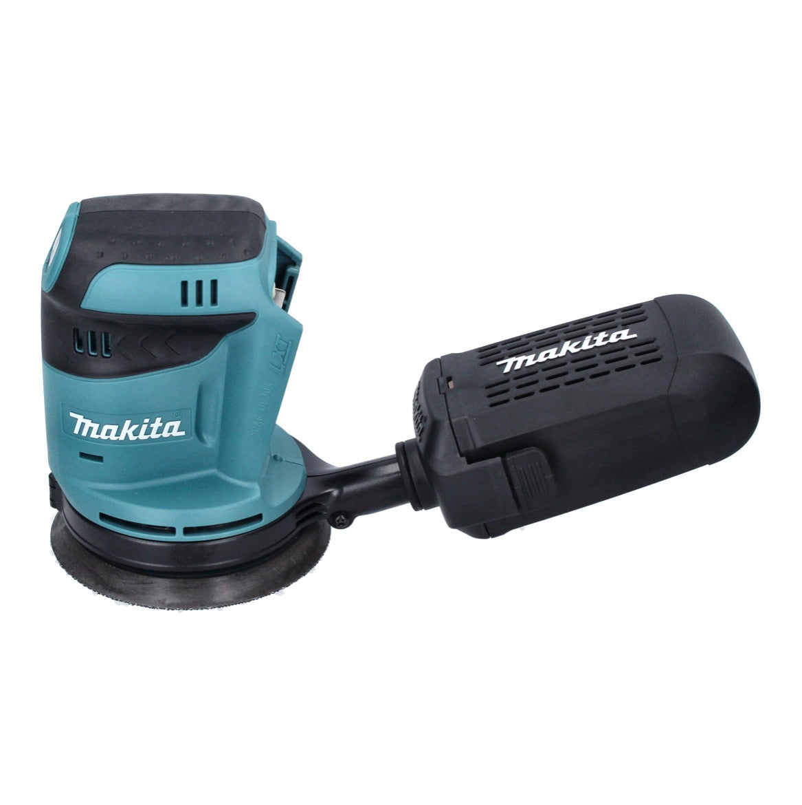 Makita DBO 180 RT1J Akku Exzenterschleifer 18 V 125 mm + 1x Akku 5,0 Ah + Ladegerät + Toolbrothers SPIDER Schleifset Netzschleifmittel + Makpac - Toolbrothers