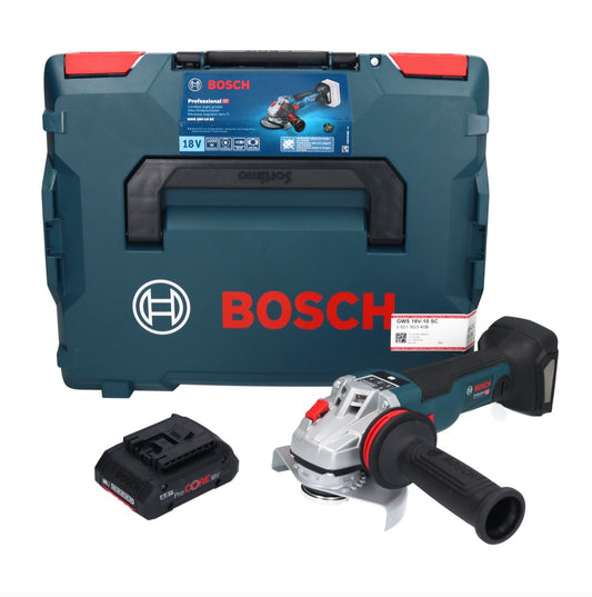 Bosch GWS 18V-10 SC Akku Winkelschleifer 18 V 125 mm Brushless + 1x ProCORE Akku 4,0 Ah + L-Boxx - ohne Ladegerät - Toolbrothers