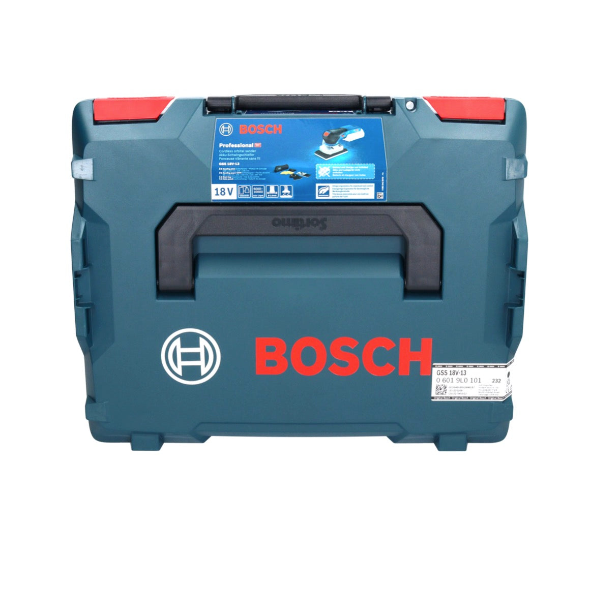 Bosch GSS 18V-13 Akku Schwingschleifer 18 V + 1x Akku 2,0 Ah + L-BOXX - ohne Ladegerät