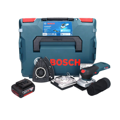 Bosch GSS 18V-13 Akku Schwingschleifer 18 V + 1x Akku 5,0 Ah + L-BOXX - ohne Ladegerät