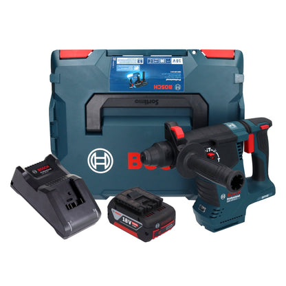 Bosch GBH 18V-24 C Professional Akku Bohrhammer 18 V 2,4 J Brushless SDS plus + 1x Akku 5,0 Ah + Ladegerät + L-BOXX - Toolbrothers