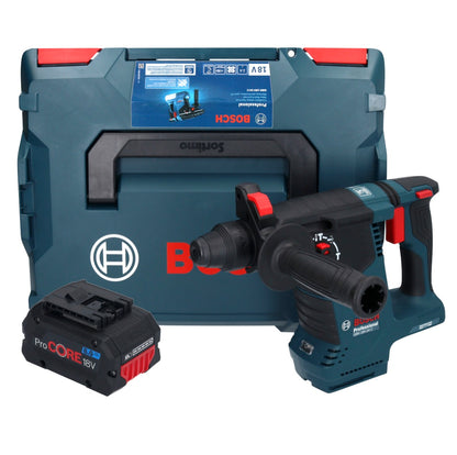 Bosch GBH 18V-24 C Professional marteau perforateur sans fil 18 V 2,4 J sans balais SDS plus + 1x batterie ProCORE 8,0 Ah + L-BOXX - sans chargeur