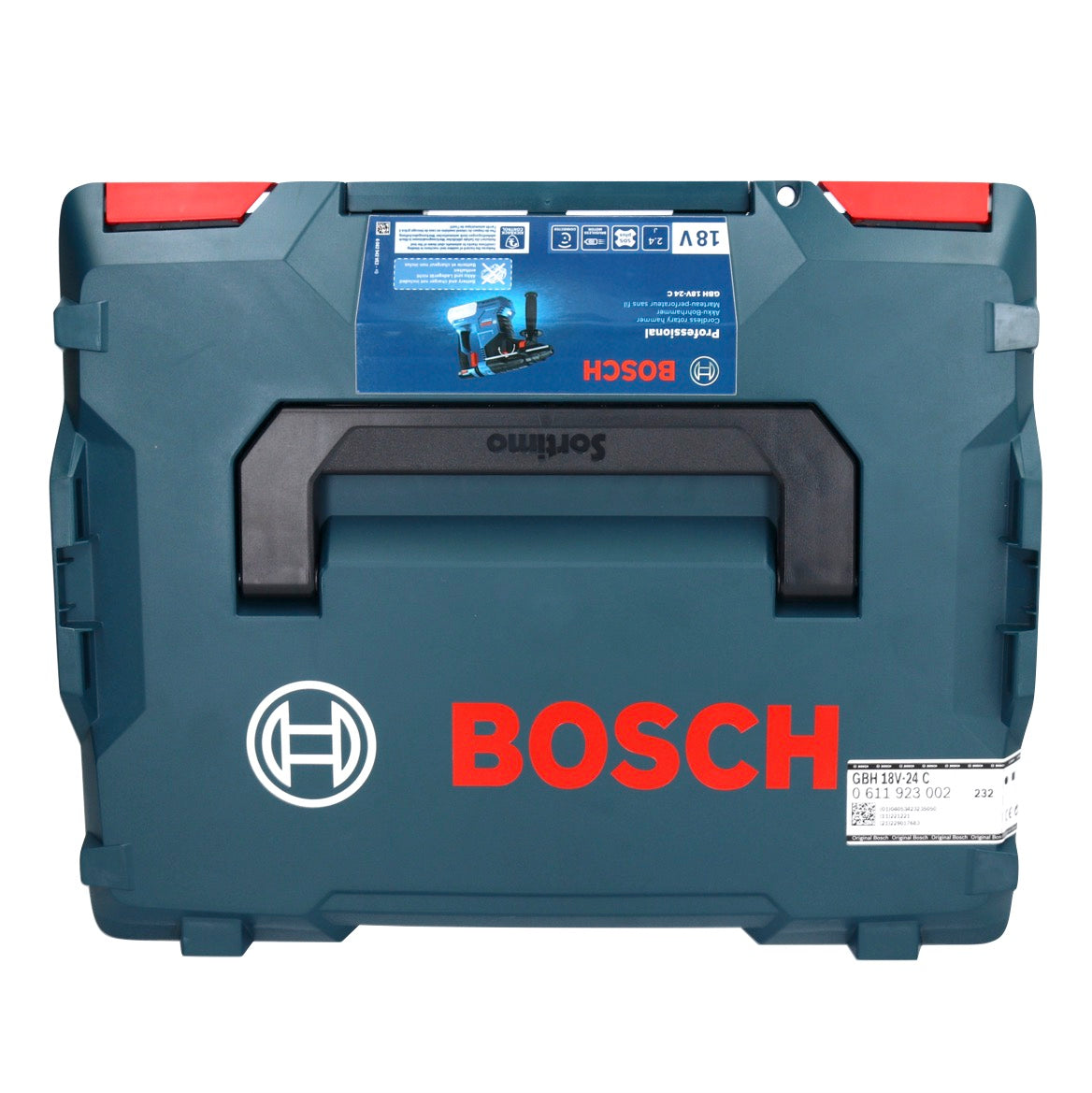 Bosch GBH 18V-24 C Professional marteau perforateur sans fil 18 V 2,4 J sans balais SDS plus + 1x batterie ProCORE 8,0 Ah + L-BOXX - sans chargeur