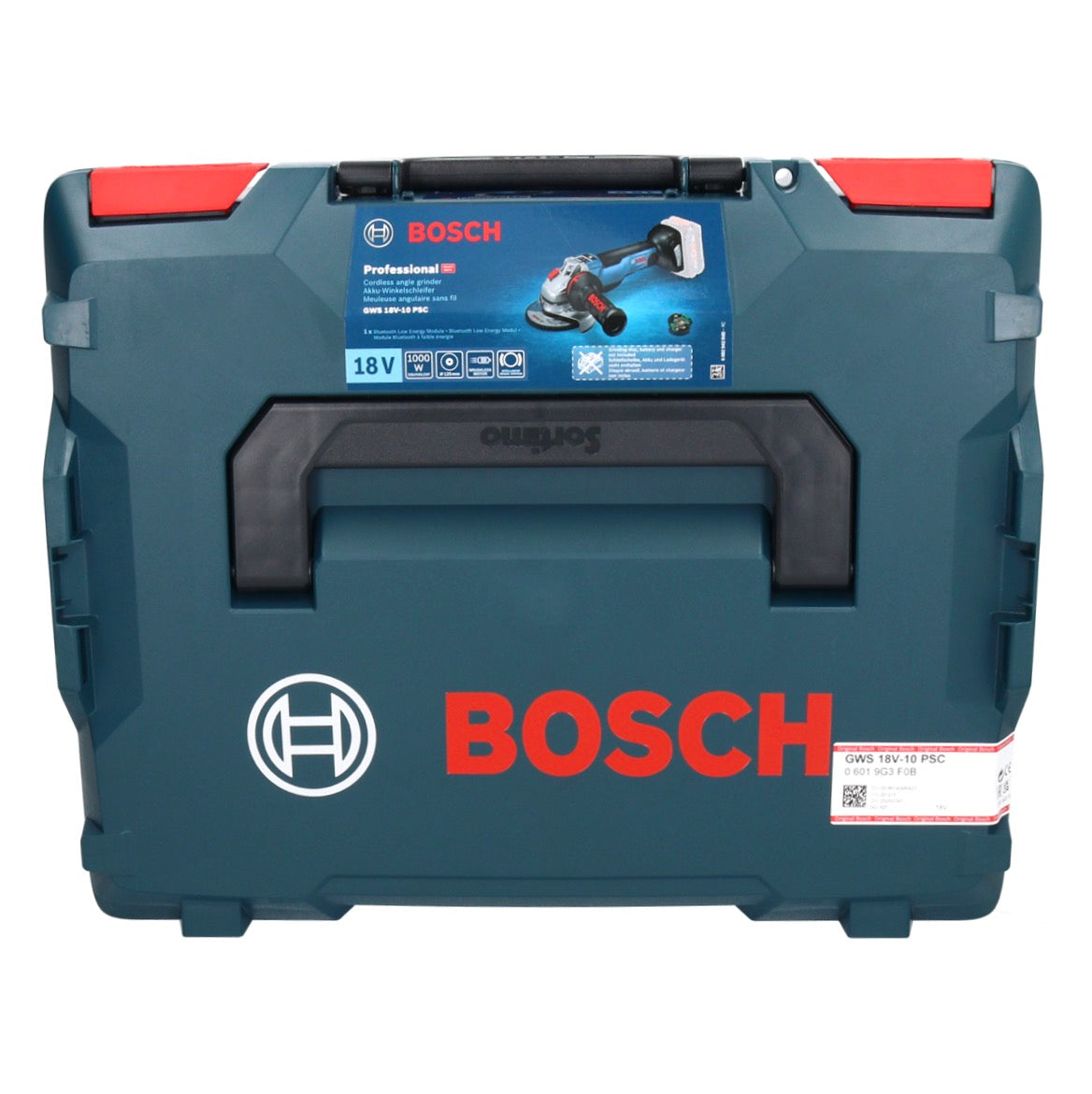 Bosch GWS 18V-10 PSC Professional Akku Winkelschleifer 18 V 125 mm Brushless + 1x ProCORE Akku 5,5 Ah + L-Boxx - ohne Ladegerät - Toolbrothers