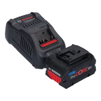 Bosch GWS 18V-10 PSC Professional Akku Winkelschleifer 18 V 125 mm Brushless + 1x ProCORE Akku 8,0 Ah + Ladegerät + L-Boxx