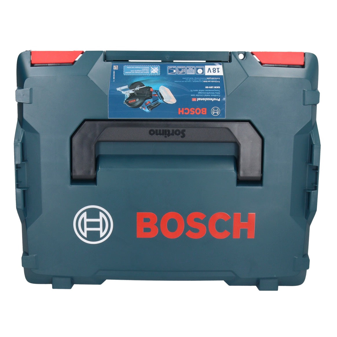 Bosch GKM 18V-50 Professional Akku Metall Handkreissäge 18 V 136 mm Brushless + 1x ProCORE Akku 4,0 Ah + Ladegerät + L-Boxx - Toolbrothers
