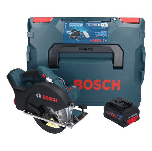 Bosch GKM 18V-50 Professional Akku Metall Handkreissäge 18 V 136 mm Brushless + 1x ProCORE Akku 5,5 Ah + L-Boxx - ohne Ladegerät - Toolbrothers