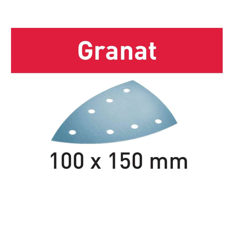 Festool Granat STF DELTA/9 P180 GR/100 Schleifblatt 100 x 150 mm P180 100 Stk. ( 497140 ) für DTS 400, DTSC 400, DS 400 - Toolbrothers