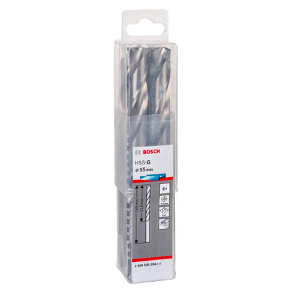 Bosch Spiralbohrer HSS-Co 8,0 x 75 x 117 mm 5 Stk. ( 2608585894 ) Kobalt Legierung DIN 338 für Metall - Toolbrothers