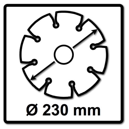 Bosch Standard Universal Diamant Trennscheibe 230 x 22,23 mm 10 Stk. ( 2608615066 ) für Beton - Toolbrothers