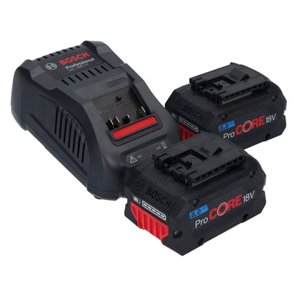 Scie à ruban sans fil Bosch GCB 18V-63 Professional 18 V 63,5 mm + 2x batterie ProCORE 8,0 Ah + chargeur + L-Boxx