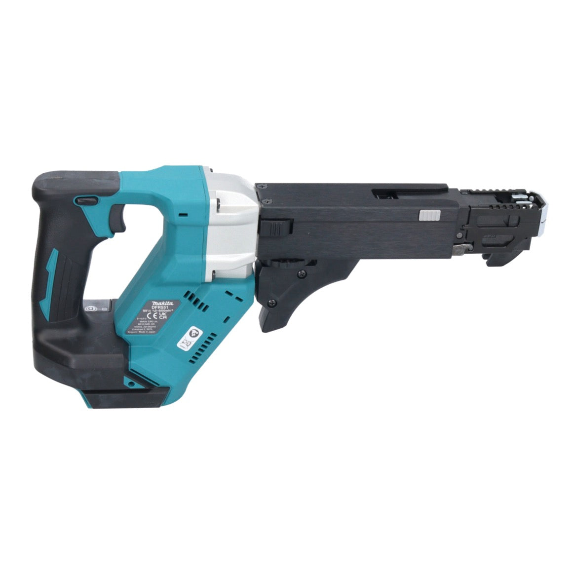 Makita DFR 551 F1 Akku Magazinschrauber 18 V 25 - 55 mm Brushless + 1x Akku 3,0 Ah - ohne Ladegerät - Toolbrothers