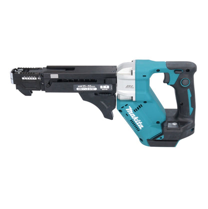 Makita DFR 551 RF1 Akku Magazinschrauber 18 V 25 - 55 mm Brushless + 1x Akku 3,0 Ah + Ladegerät - Toolbrothers