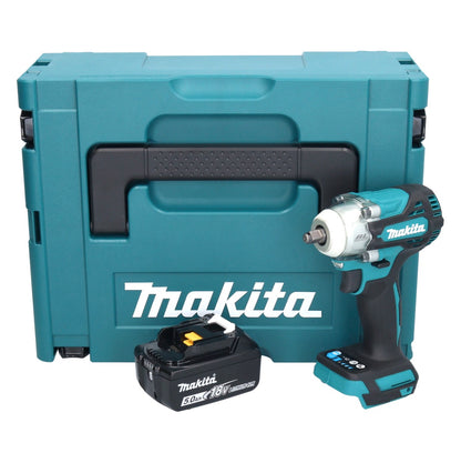 Makita DTW 302 T1J Akku Schlagschrauber 18 V 300 Nm 3/8" Brushless + 1x Akku 5,0 Ah + Makpac - ohne Ladegerät - Toolbrothers