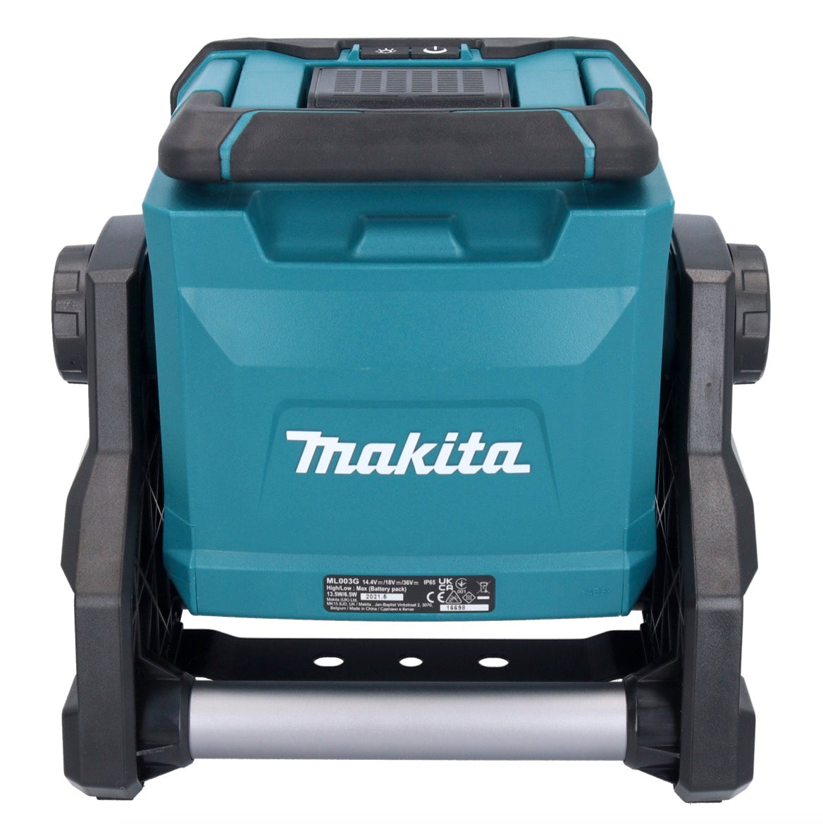 Makita ML003GA101 Akku LED Baustrahler 18 V / 40 V max. 1100 lm + 1x Akku 2,0 Ah + Ladegerät