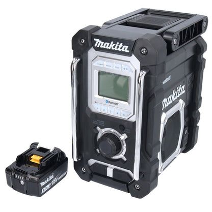 Makita DMR 108 F1 Radio à batterie 10,8 V - 18 V Bluetooth IP64 + 1x batterie 3,0 Ah - sans chargeur