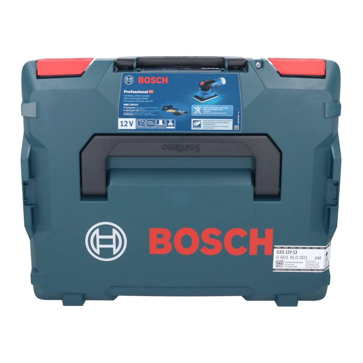 Bosch GSS 12V-13 Professional Akku Schwingschleifer 12 V + 1x Akku 2,0 Ah + Ladegerät + L-BOXX - Toolbrothers