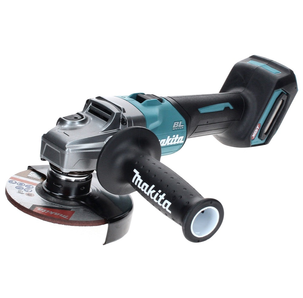 Makita GA 008 GZ Akku Winkelschleifer 40 V max. 125 mm Brushless XGT Solo + Toolbrothers MANTIS Trennscheiben- Set - ohne Akku, ohne Ladegerät - Toolbrothers