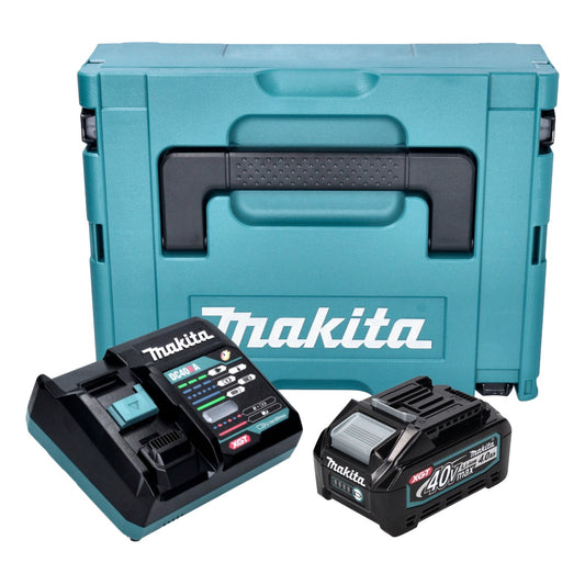 Makita Power Source Kit 1x BL 4040 Akku 40 V max. 4,0 Ah XGT + DC 40 RA Ladegerät + Makpac