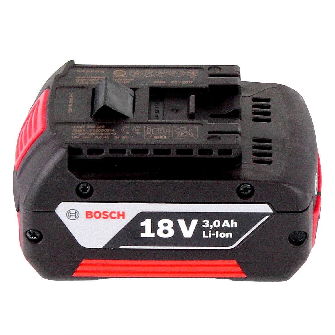 Perceuse à percussion sans fil Bosch GSB 18V-21 18 V 55 Nm + 1x batterie 3,0 Ah + mallette en L - sans chargeur