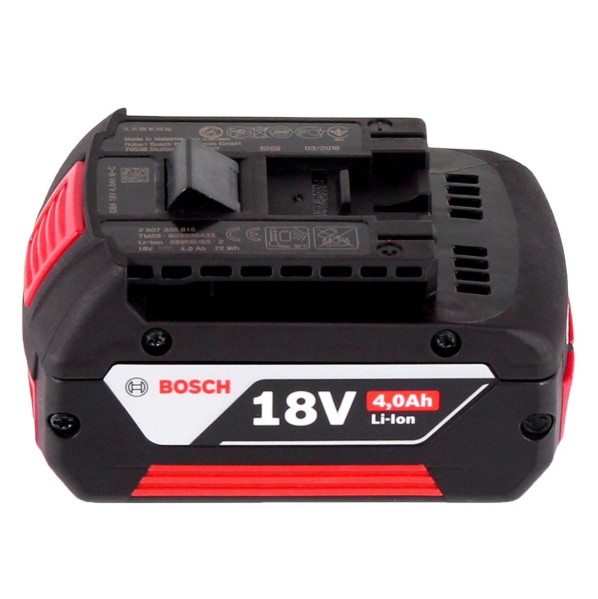 Bosch GSB 18V-21 Akku Schlagbohrschrauber 18 V 55 Nm + 1x Akku 4,0 Ah + L-Case - ohne Ladegerät