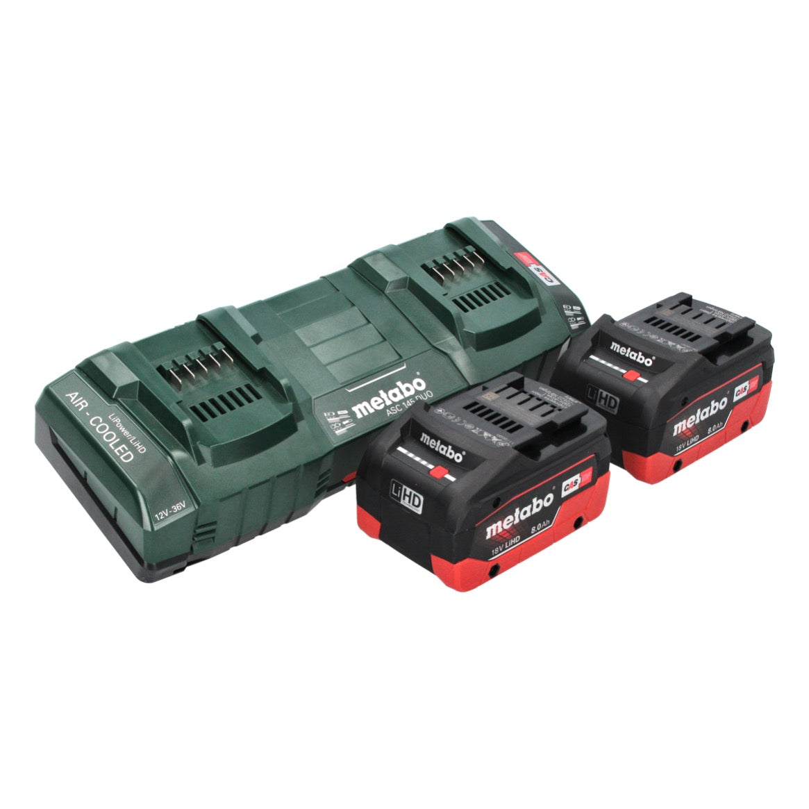 Metabo MA 36-18 LTX BL Q Akku Multifunktionsantrieb 36 V ( 2x 18 V ) Brushless + 2x Akku 8,0 Ah + Doppel Ladegerät - Toolbrothers